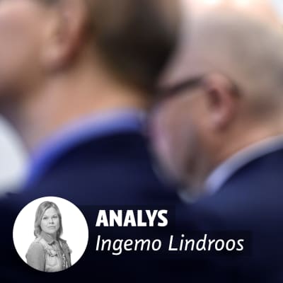 Matti Hetemäki under presentationen av Finansministeriets tjänstemannainlägg.
