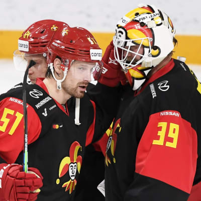 Jokerit firar.
