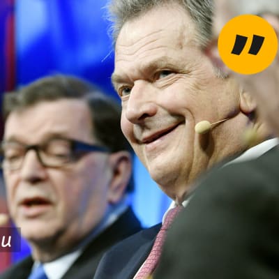 Sauli Niinistö och Paavo Väyrynen