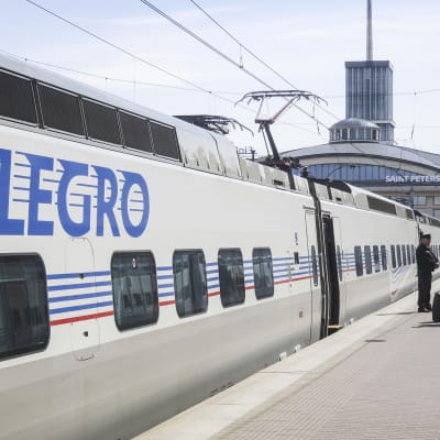 Allegro-juna Pietarissa
