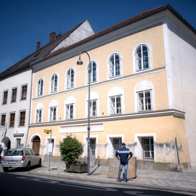 Hitlerin synnyinkoti Itävallan Braunau am Innissä.