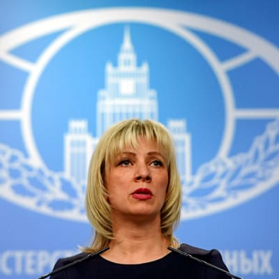 Det ryska utrikesministeriets talesperson Maria Zacharova.