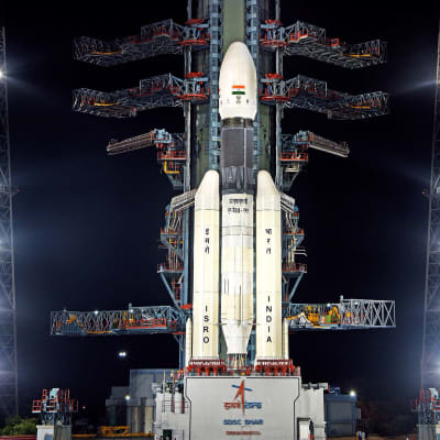 Intian kantoraketti Chandrayaan-2.