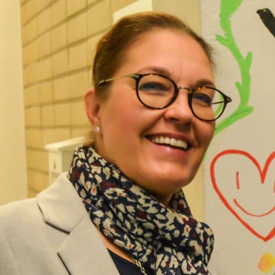 Sari Gustafsson, rektor för Point College i Borgå