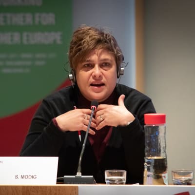 Silvia Modig, Vänsterförbundets Europaparlamentariker