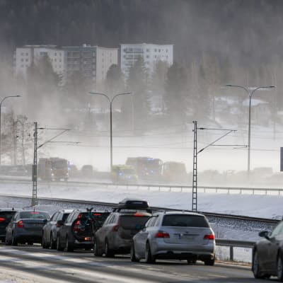 trafikolycka i Kuopio