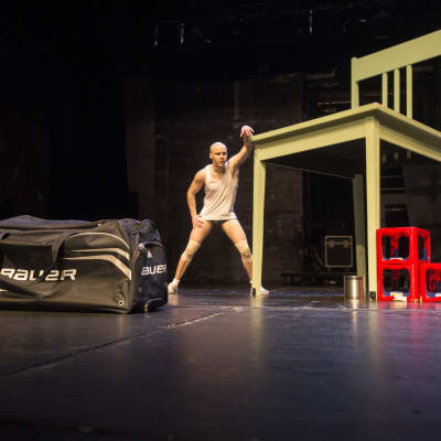 Foto från Töppöhörö på Nationalteatern.