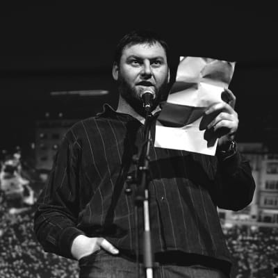 Petar Matovic läser dikt