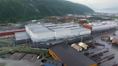 fabriksbygge i Mo I Rana