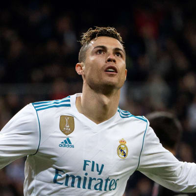 Cristiano Ronaldo firar mål för Real Madrid.