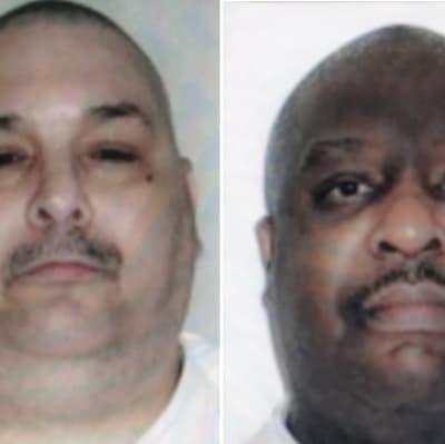 Jack Jones och Marcel Williams som avrättades i Arkansas på måndag kväll 24.4.2017
