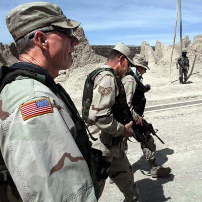 Amerikanska soldater i Afghanistan 2004