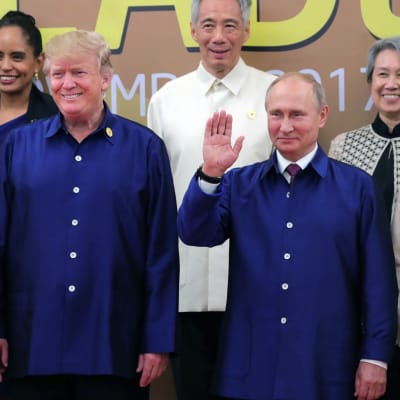 Putin ja Trump tapaavat.