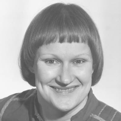 Vastavalittu kansanedustaja Tarja Halonen vuonna 1979.