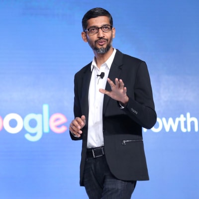 Googlen toimitusjohtaja Sundar Pichai.