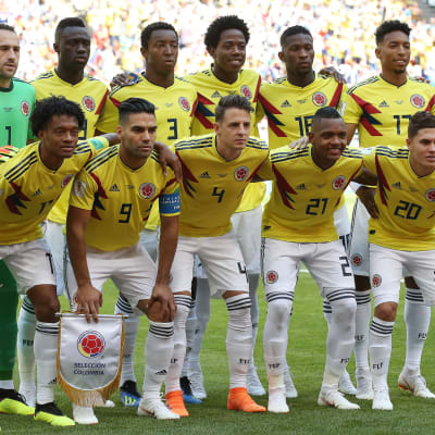 Kolumbia joukkuekuva