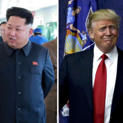 Kim Jong-un och Donald Trump