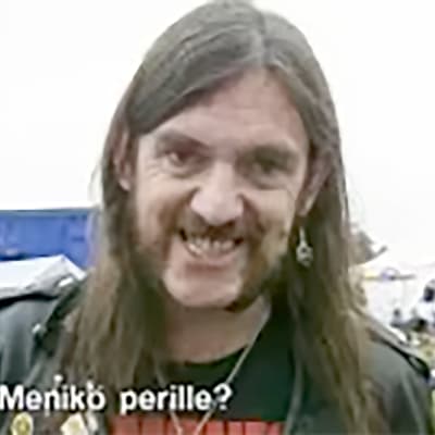 Kuvassa Ian "Lemmy" Kilmister Motörhead-yhtyeestä.