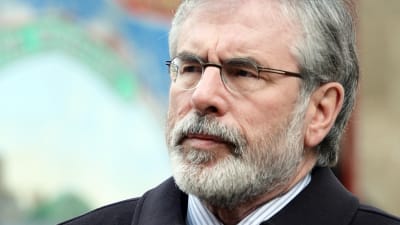Gerry Adams, partiordförande för Sinn Féin.