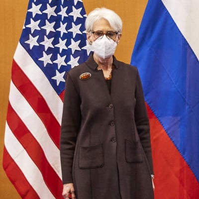 USA:s och Rysslands vice utrikesministrar Wendy Sherman och Sergej Rjabkov 