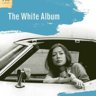 Pämrbild till Joan Didions essäsamling "White Album".