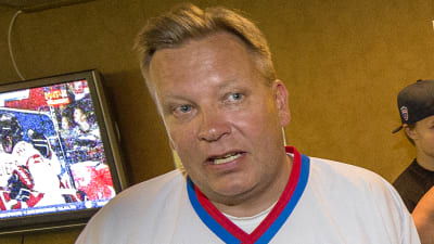 Patrik Laines pappa Harri Laine våren 2016.