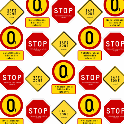 Docventures - otsikkokuva: Stop - nollatoleranssi seksuaaliselle häirinnälle.