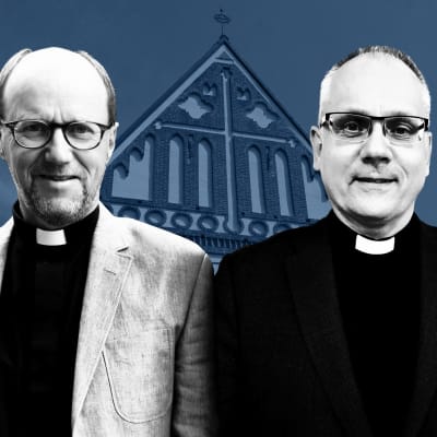 biskopskandidaterna Sixten Ekstrand och Bo-Göran Åstrand
