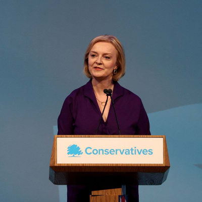 Storbritanniens nyvalda premiärminister Liz Truss.