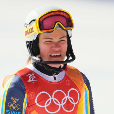 Anna Swenn-Larsson i OS 2018.