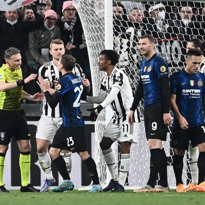 Het stämning på Juventus Stadium.