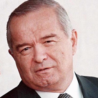 Uzbekistans avlidne president Islam Karimov 1998.