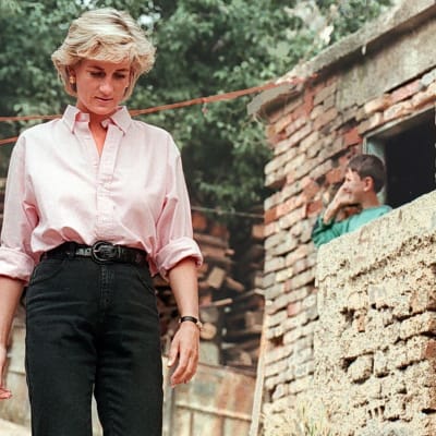 Prinsessan Diana i Sarajevo 1997