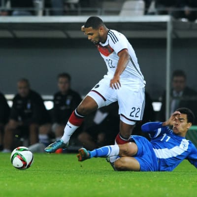 Serge Gnabry glänste i bägge matcherna mellan Tyskland och Finland i U21-kvalet.