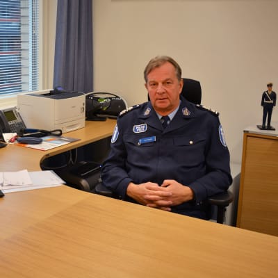 Eläkkeelle jäänyt poliisipäällikkö Tapio Huttunen, Lounais-Suomen poliisilaitos.