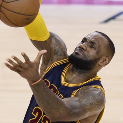 Stephen Curry och LeBron James