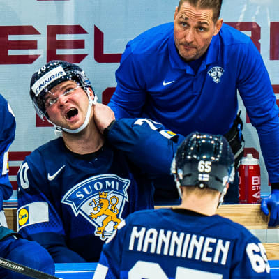 Teemyu Hartikainen har ont på bänken i landslaget.
