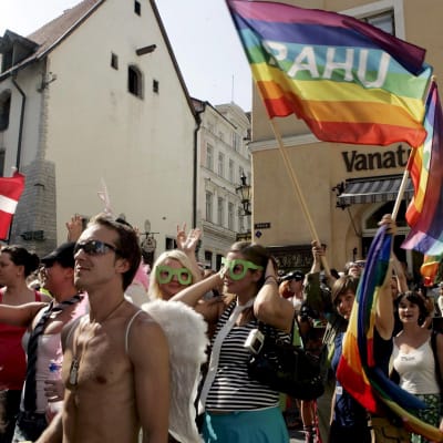 Prideparad i Tallinn.