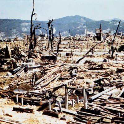 Hiroshima pommituksen jäljiltä