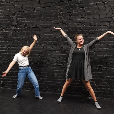 Ronja Graeffe och Emma Kullberg