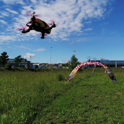 Porvoon ilmailukerhon drone-rata