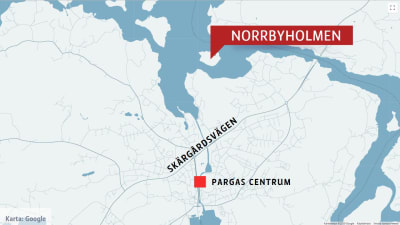 Karta, Norrbyholmen.