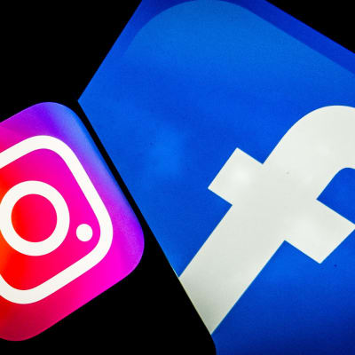Instagramin ja Facebookin tunnukset