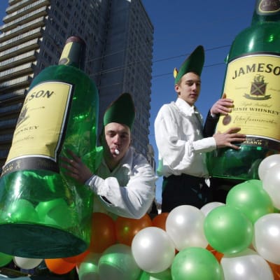 Reklamkampanj för whiskey i Ryssland.