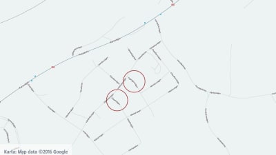 Ingengörsvägen och Gäsellvägen står det felskrivet på Google maps.