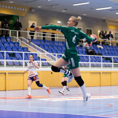 Ellen Voutilainen på genombrott i semifinal 1 2021.