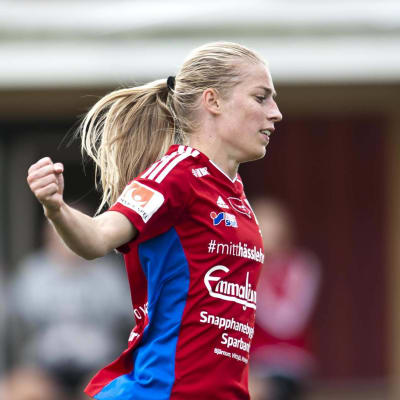 Linda Sällström löper.