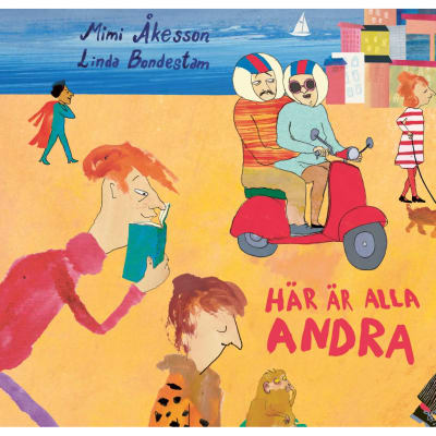 collage av två bilderbokspärmar: God morgon rymden och Här är alla andra.