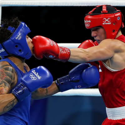 Mira Potkonen vann sin första match i Rio.