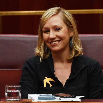 Den australiska senatorn Larissa Waters.